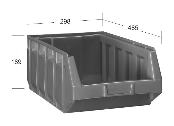 Plastikinė dėžutė Bull 5