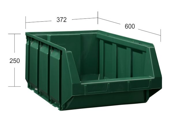 Plastikinė dėžutė Bull 6